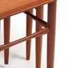 Set of Danish Mid-Century nesting tables in teak