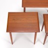 Set Deense Mid-Century nesttafels in teak