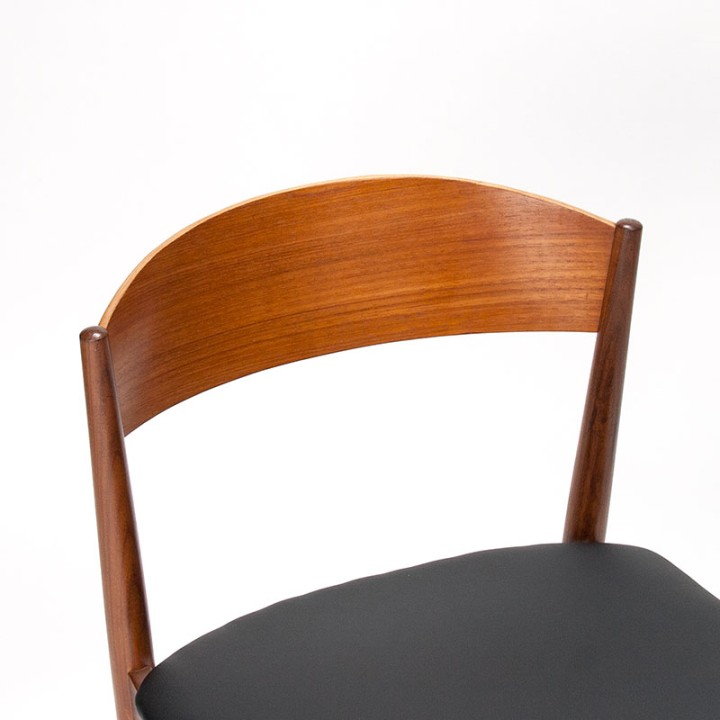 Jydsk Møbelindustri set Mid-Century Deense stoelen
