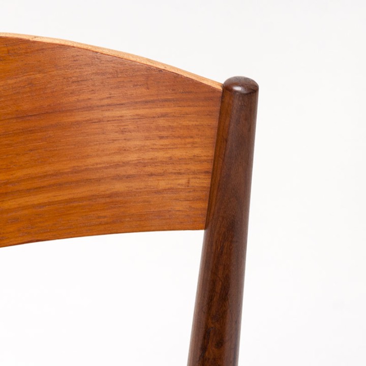 Jydsk Møbelindustri set Mid-Century Deense stoelen