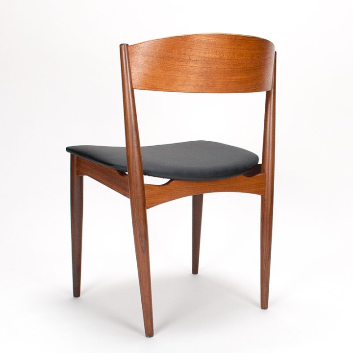 Jydsk Møbelindustri set Mid-Century Deense stoelen