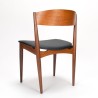 Jydsk Møbelindustri set Mid-Century Deense stoelen