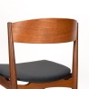 Jydsk Møbelindustri set Mid-Century Deense stoelen