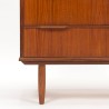 Mid-Century teakhouten Deense Esjing Møbelfabrik ladekast