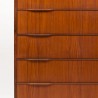 Mid-Century teakhouten Deense Esjing Møbelfabrik ladekast
