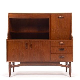 G plan Mid-Century wandkast uit de Brasilia serie
