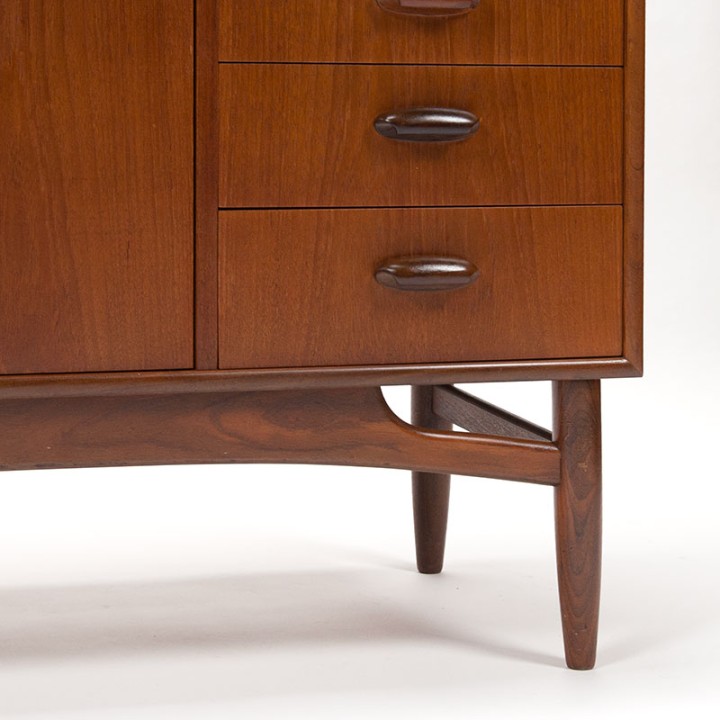 G plan Mid-Century wandkast uit de Brasilia serie