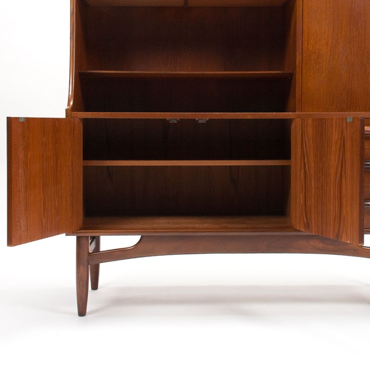 G plan Mid-Century wandkast uit de Brasilia serie