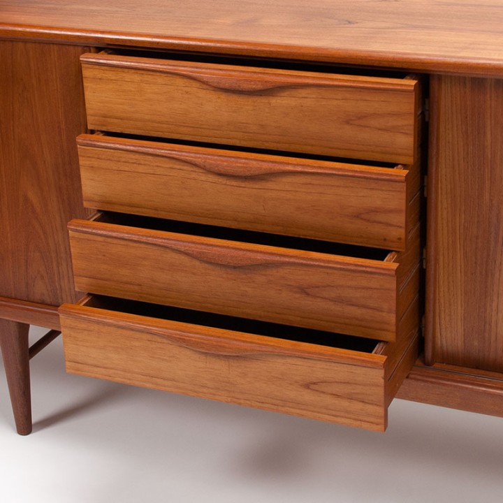 XL Mid-Century dressoir model RT272 ontwerp Heinrich Riestenpatt