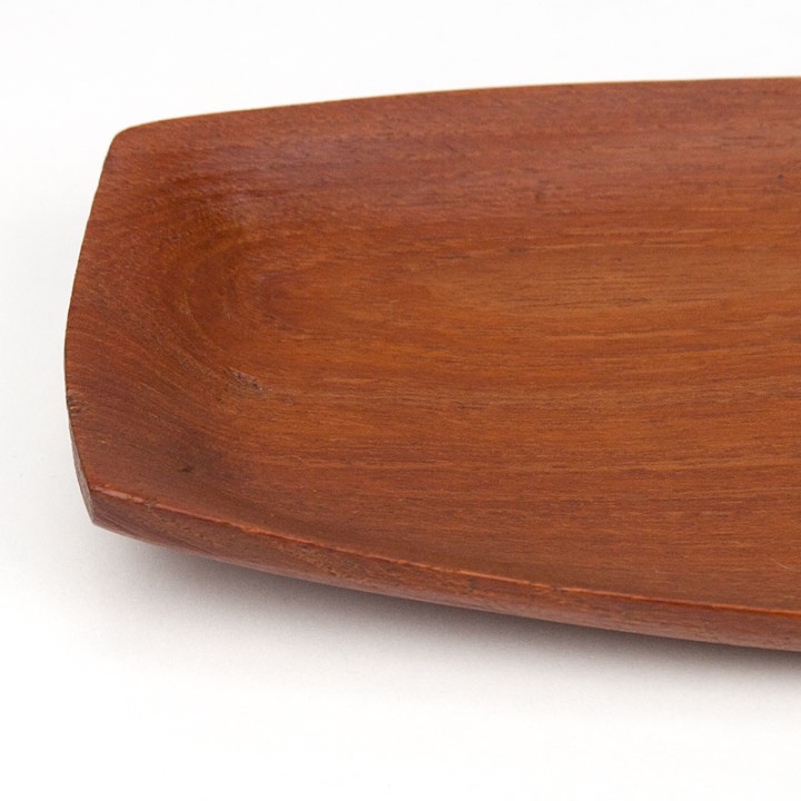 Danish vintage teak low model bowl