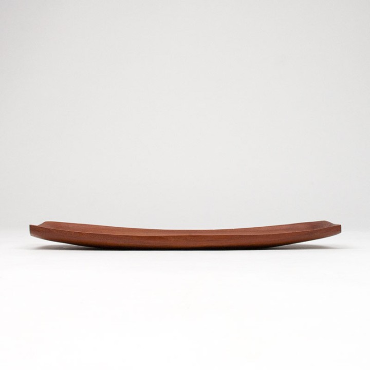 Danish vintage teak low model bowl