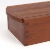 Vintage Mid-Century small storage box with dovetail detail