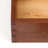 Vintage Mid-Century small storage box with dovetail detail