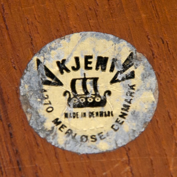 Serveerschaal vintage Deens model van Kjeni Merløse