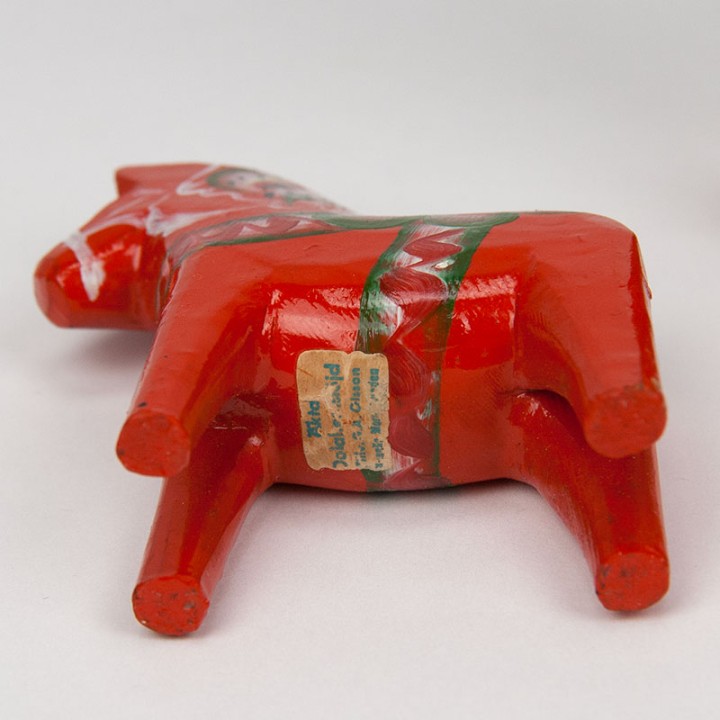 Set of 3 Mid-Century vintage Dala horses