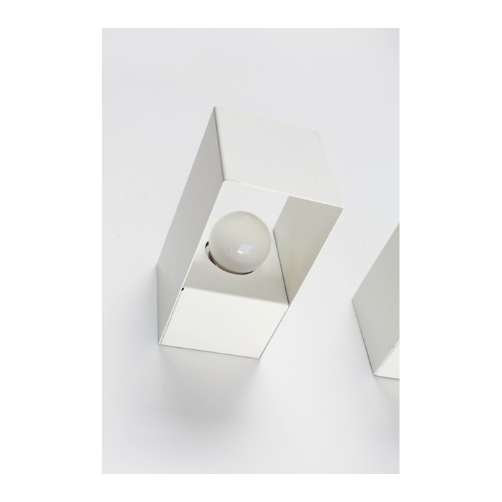 Set of 2 Philips wall sconses white - Retro Studio