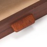Poul M. Volther Mid-Century design set zwevende wandkastjes