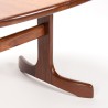 G-Plan Fresco Mid-Century oval extending dining table