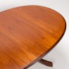 G-Plan Fresco ovaal model Mid-Century uitschuifbare eettafel