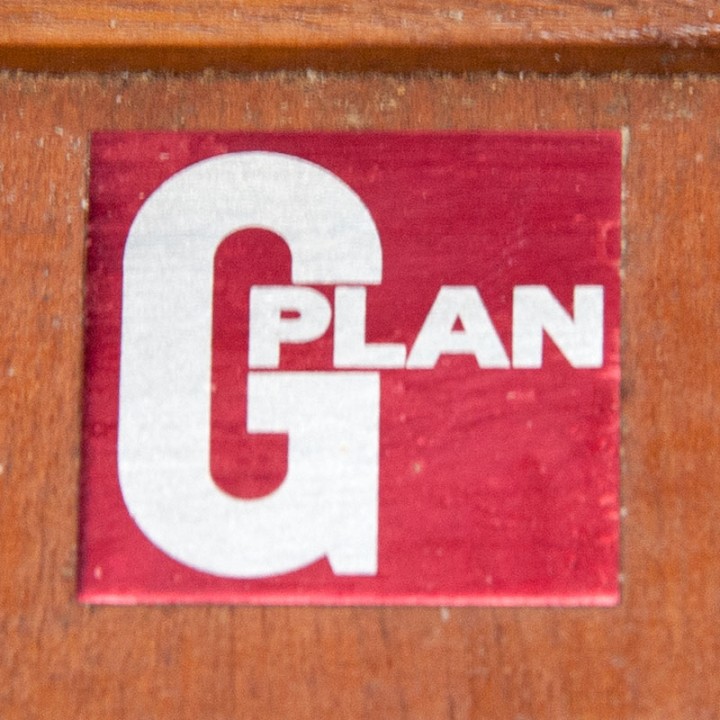G-Plan Fresco ovaal model Mid-Century uitschuifbare eettafel