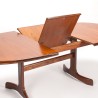 G-Plan Fresco ovaal model Mid-Century uitschuifbare eettafel