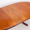 G-Plan Fresco Mid-Century oval extending dining table