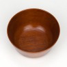 Teak small vintage serving dish