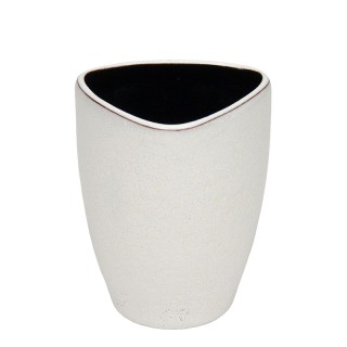 Triangular vintage vase by Ravelli