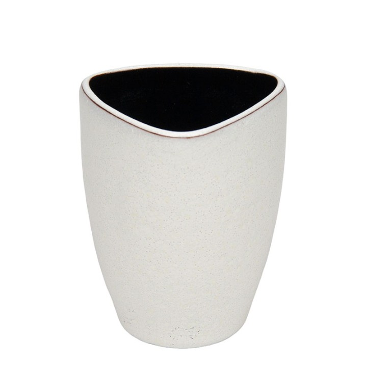 Triangular vintage vase by Ravelli