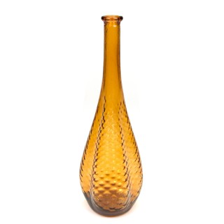 Mid-Century Amber-colored Empoli vase/decanter