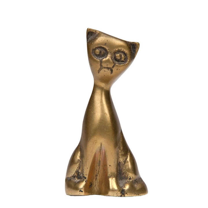 Small Mid-Century cat figurine