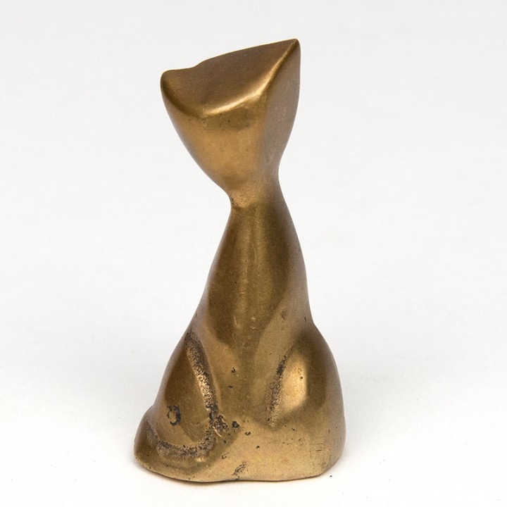 Small Mid-Century cat figurine