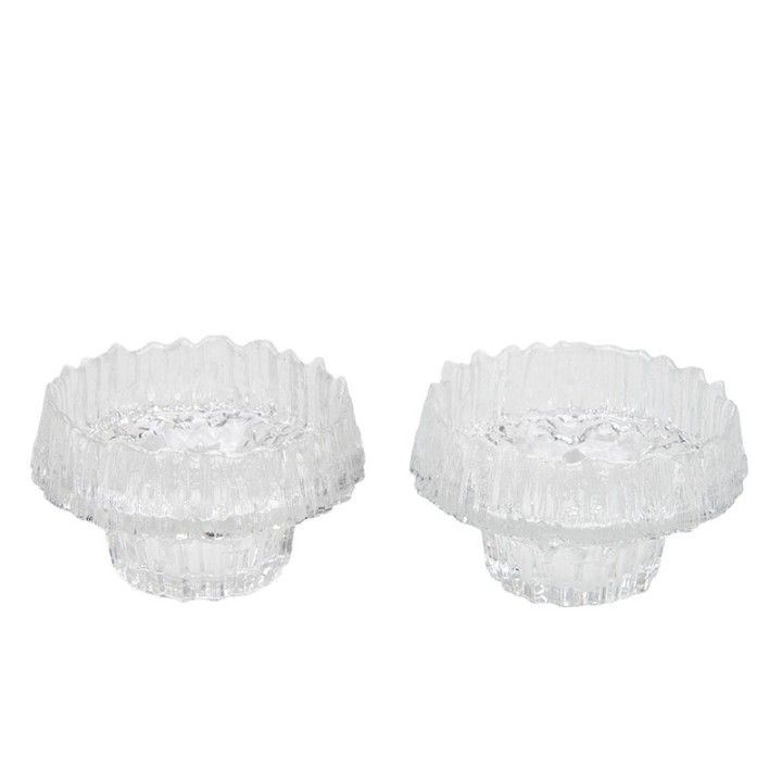 Tapio Wirkkala vintage set of 2 candlesticks for Iittala