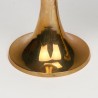Set of 2 Mid-Century brass candlesticks