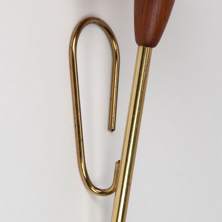 Mid-Century Scandinavische wandlamp met bijzonder armatuur
