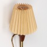 Mid-century Scandinavian wall lamp with a special fixture