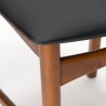 Mid-Century eettafel stoel Deens model