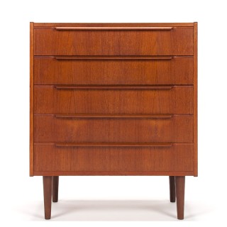 Danish Mid-Century 5-drawer chest