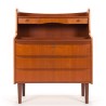 Deens Mid-Century secretaire meubel