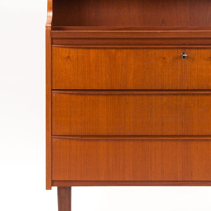 Deens Mid-Century secretaire meubel