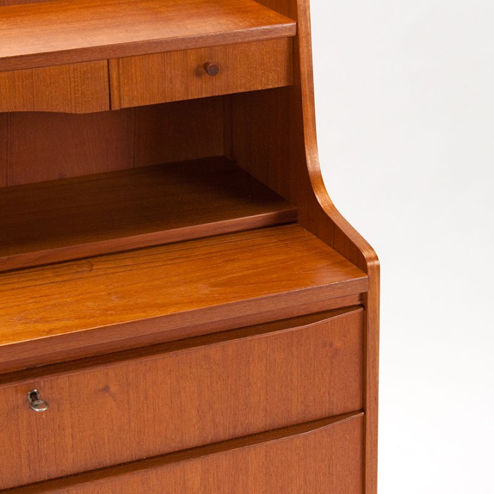 Deens Mid-Century secretaire meubel