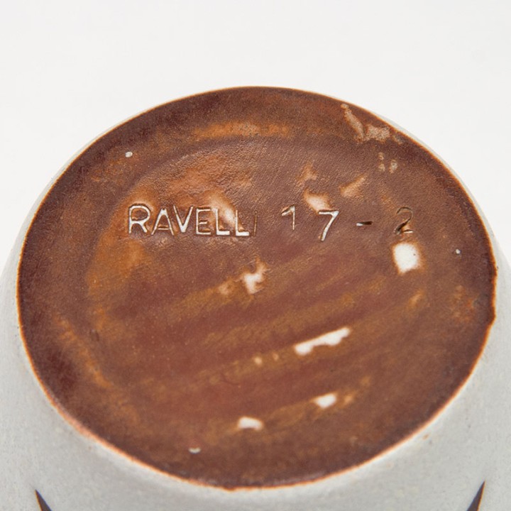 Vintage keramiek vaas model 17-2 van Ravelli