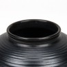 Black vintage ADCO model 1012 vase