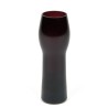 Dark purple vintage glass vase