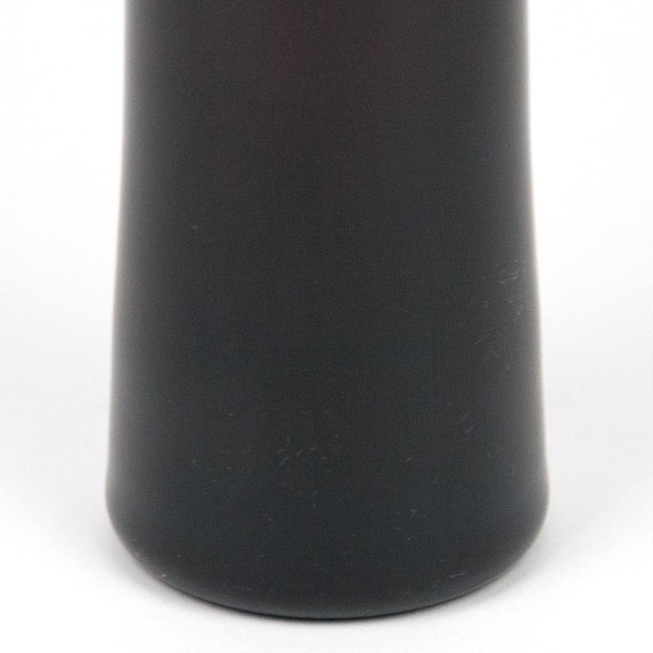 Dark purple vintage glass vase