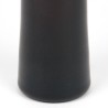 Dark purple vintage glass vase