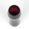 Dark purple vintage glass vase