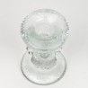 Swedish glass candlestick designed by Staffan Gellerstedt