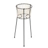 Mid-Century bloempot houder op hoge pootjes