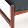 Vintage Danish ottoman in teak